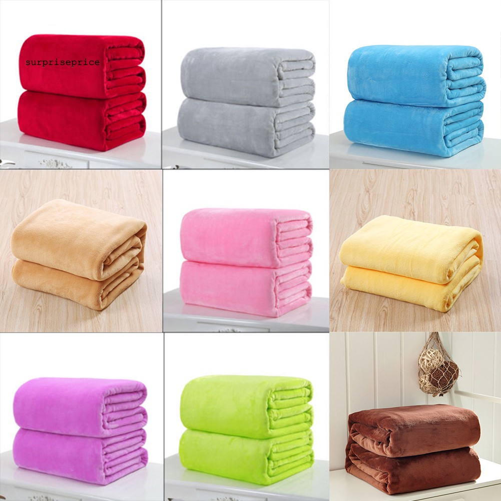 Chăn bông ấm áp bằng lông cừu mềm mại ấm áp nhiều màu sắc