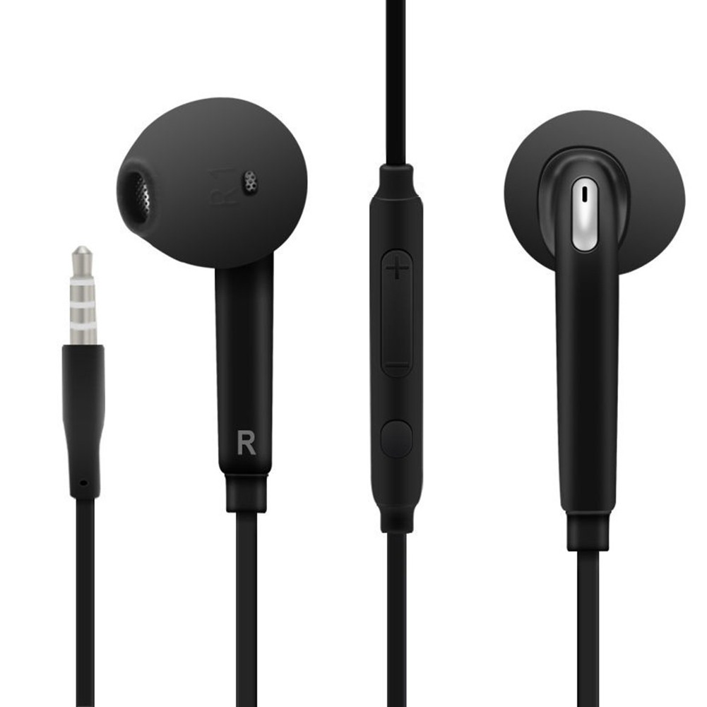 In-Ear Wired Stereo Earphone Volume Control Headphone with Mic for Samsung I9220