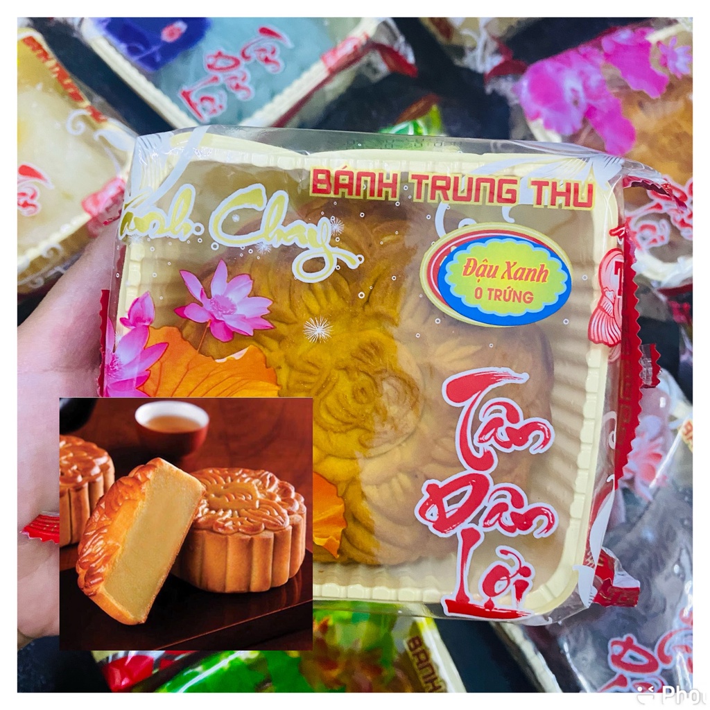 BÁNH Pía TRUNG THU THƠM NGON 2 TRỨNG ĐỦ VỊ-chính hãng 100%