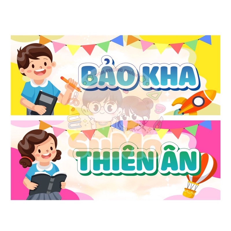 Bảng tên học sinh