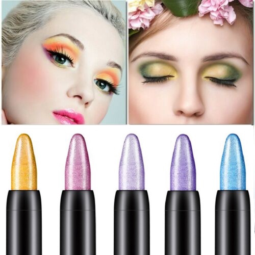 [Hàng mới về] Bút trang điểm mắt với 15 màu tùy chọn xinh xắn