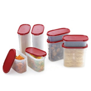 Bộ hộp kệ bếp Modular Mate Oval Tupperware 8 hộp