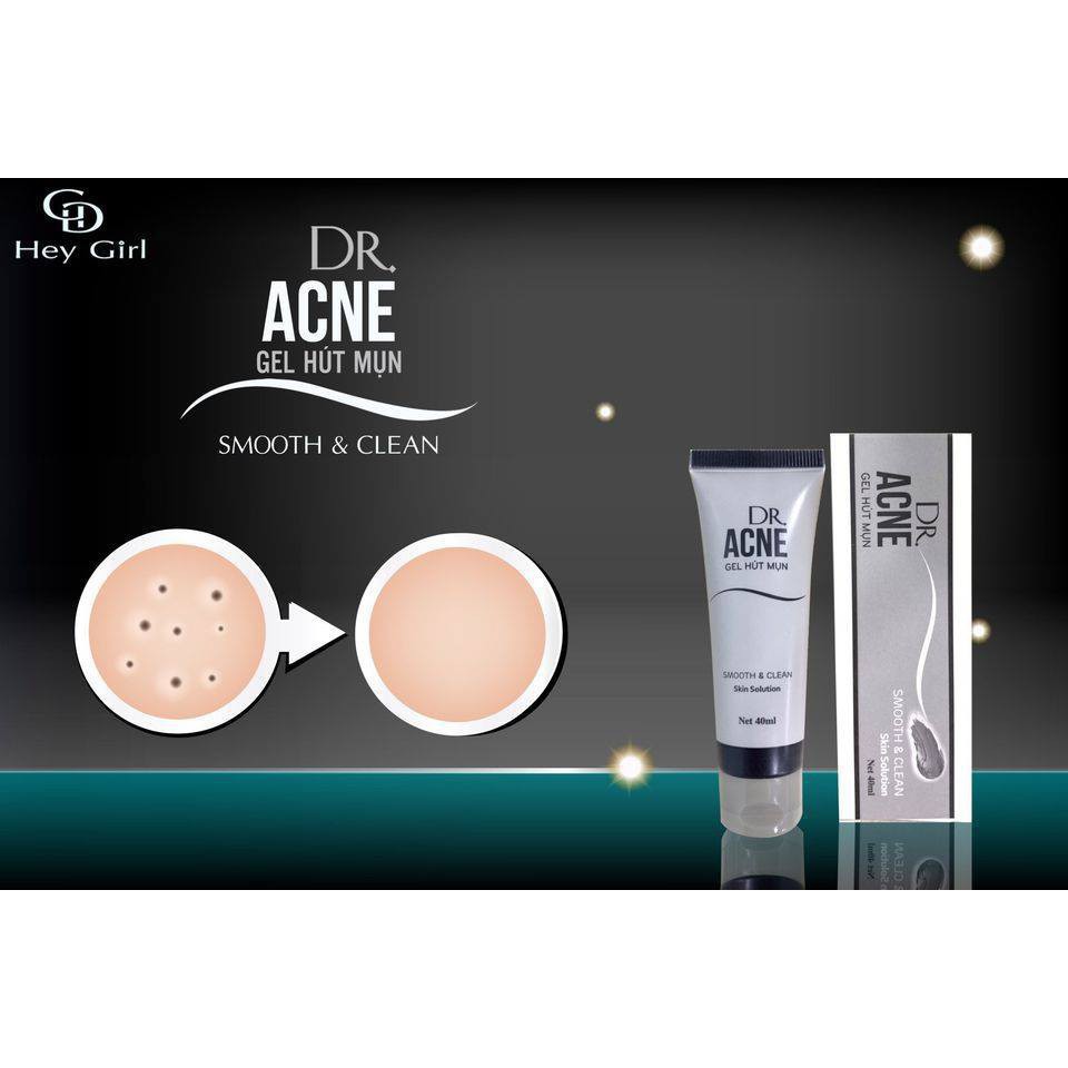 Chính Hãng- Gel Lột Mụn - DR.ACNE -  Hút sạch mụn cám, mụn đầu đen. Thải độc chì- Sáng da | BigBuy360 - bigbuy360.vn