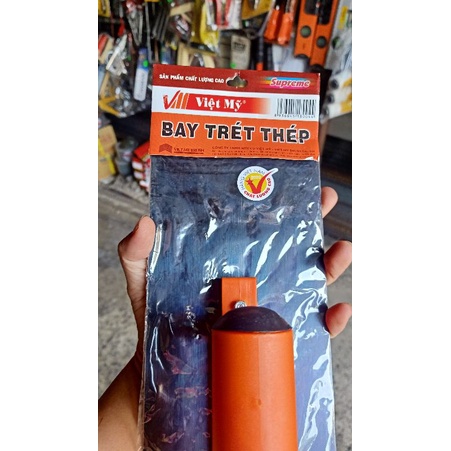 Bay trét thép  Việt Mỹ cán nhựa loại tốt, bay thợ hồ