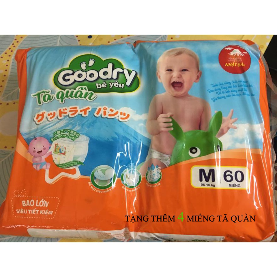 Bỉm Quần Goodry M60 /L54/ XL48/ XXL44