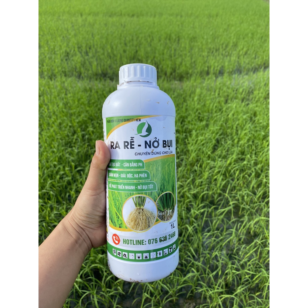 RA RỄ NỞ BỤI CHUYÊN LÚA - CHAI 1 LÍT