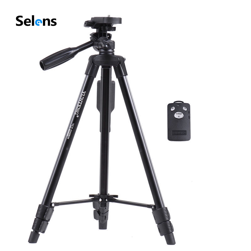 Chân Tripod Selens Yunteng Vct-5208 cho điện thoại/máy ảnh DSLR