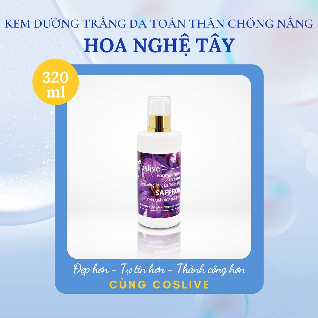 Kem dưỡng trắng da chống nắng toàn thân ban ngày 320ML