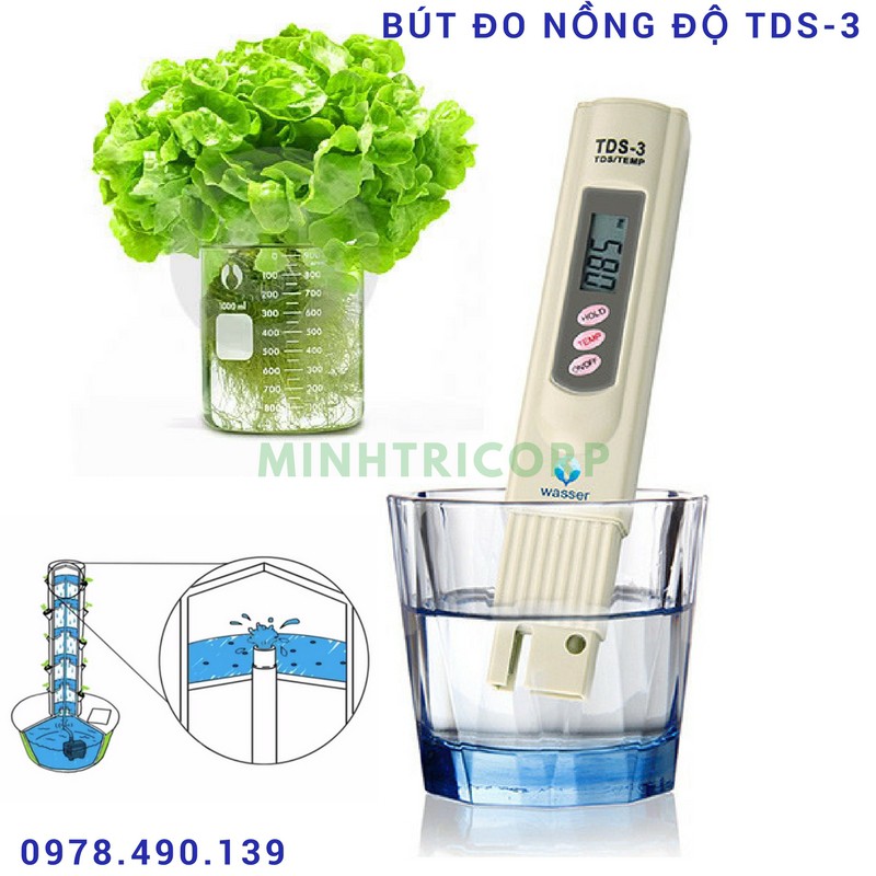 BÚT ĐO NỒNG ĐỘ DINH DƯỠNG TDS-3