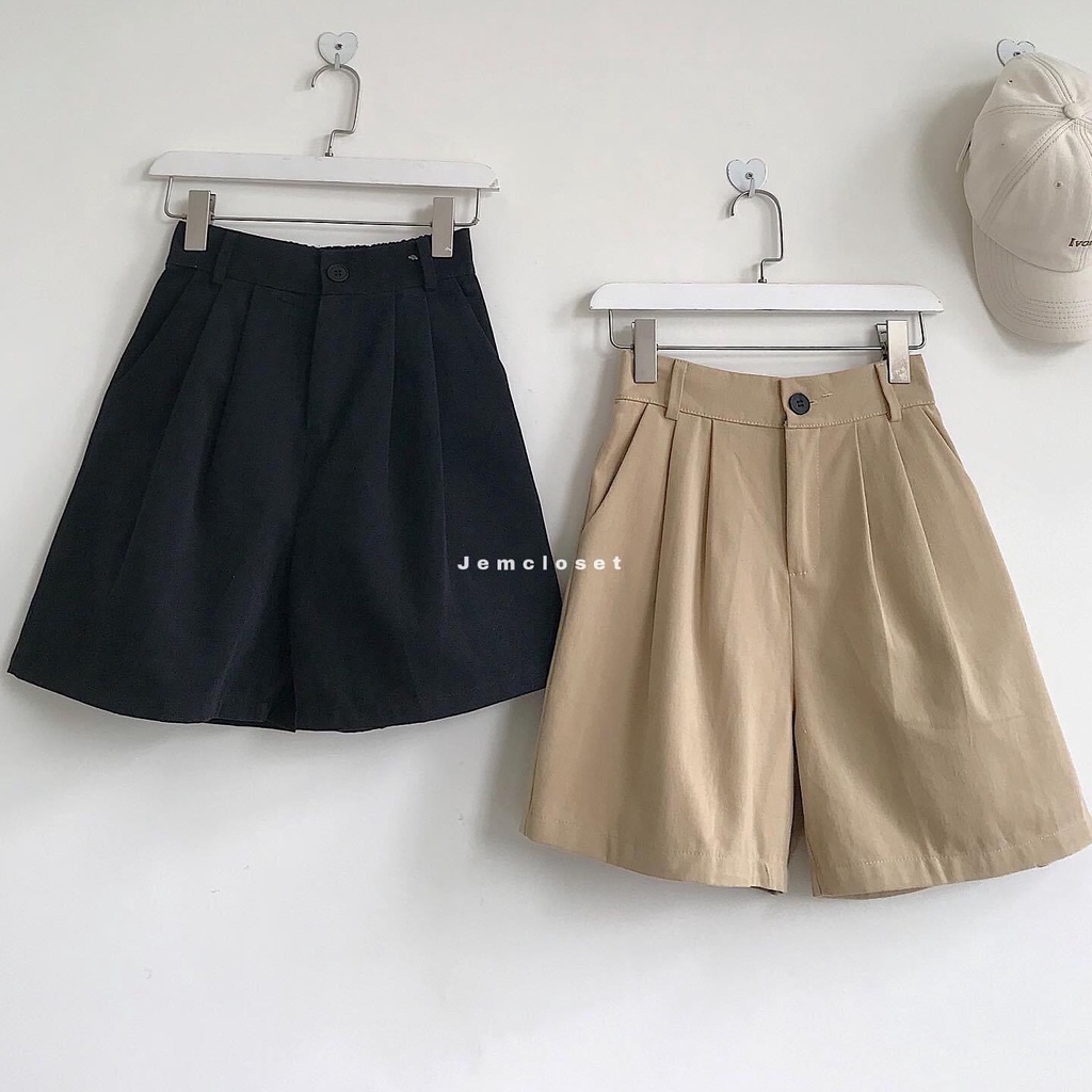 Quần short kaki nữ JEMCLOSET XNG - 2732