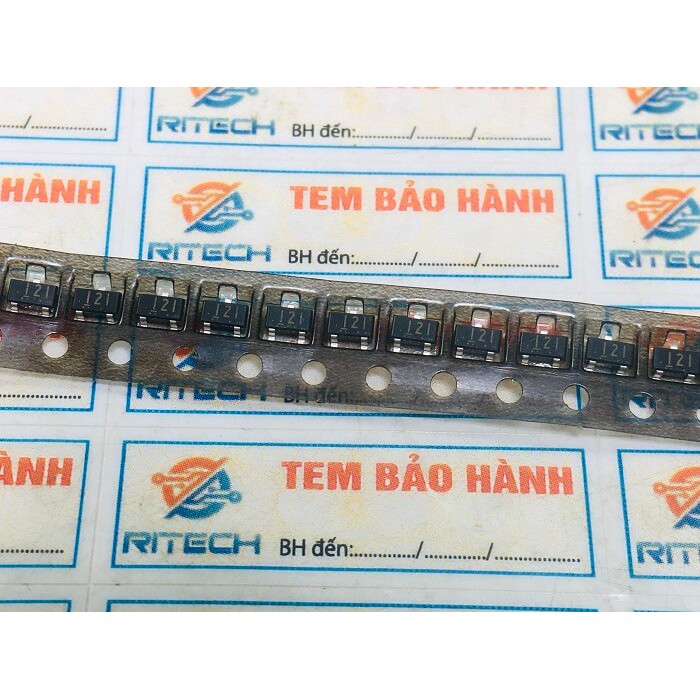 Combo 4 chiếc RD12M kí hiệu 121 Diode Zener 12V SOT-23