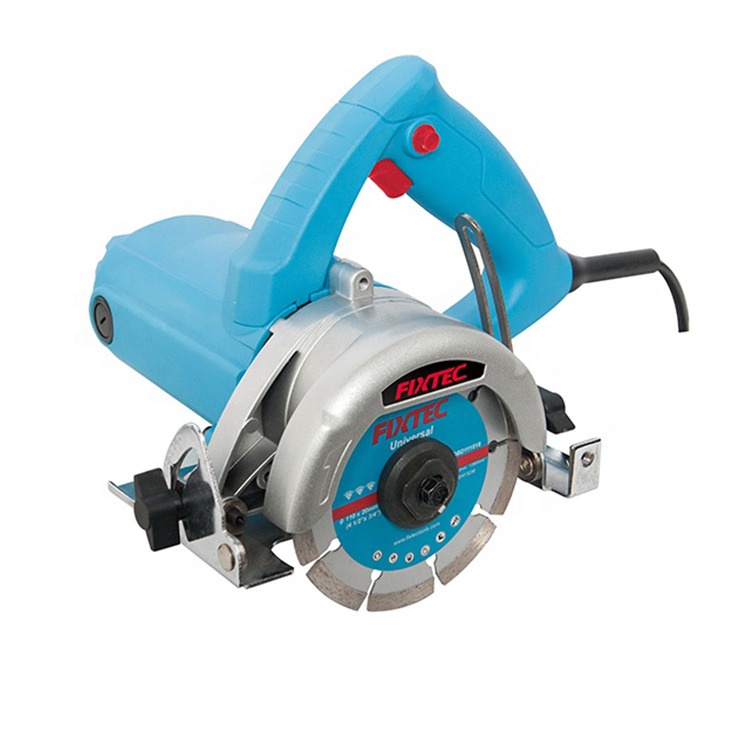 Máy cắt gạch đá cao cấp FIXTEC FMC14501, công suất 1450W, đườn kính lưỡi cắt 110mm, tốc độ không tải 1300 vòng/ phút