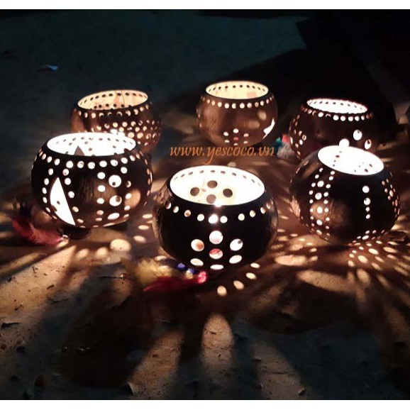 Gáo lồng để nến vỉ cơ bản Cocodecor