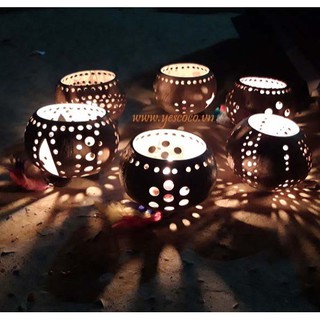 Gáo lồng để nến vỉ cơ bản Cocodecor