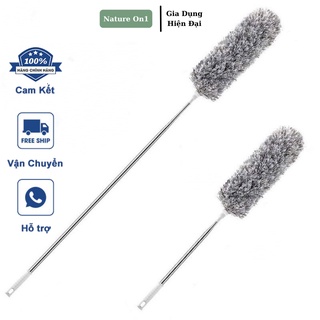 Chổi Quét Trần Nhà, Mạng Nhện Gấp Gọn Thông Minh Tiện Lợi