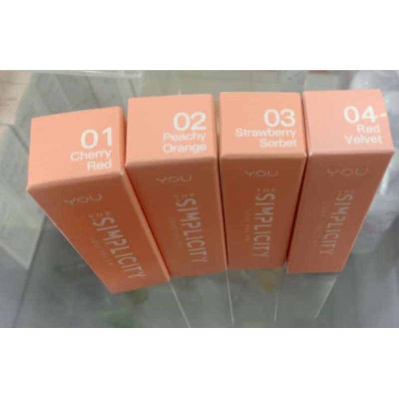(hàng Mới Về) Son Tint Thiết Kế Hình Viên Kẹo Dễ Thương