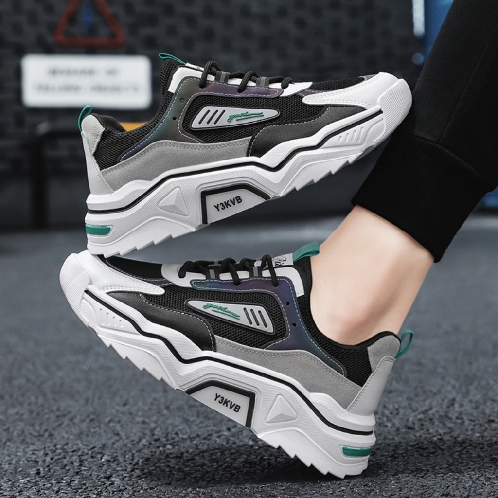 Giày nam thể thao Y3KVB phối màu nổi bật phong cách thời trang