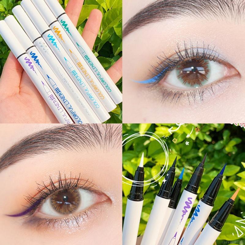 (Hàng Mới Về) Bút Kẻ Mắt Dạng Lỏng 8 Màu Tùy Chọn Chống Nước Nhanh Khô Tiện Dụng | BigBuy360 - bigbuy360.vn
