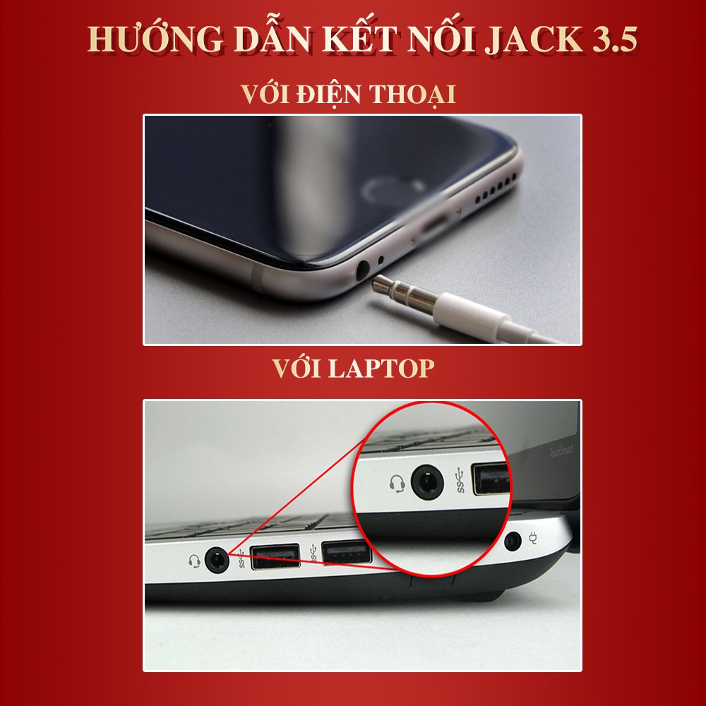 Tai nghe có dây Earldom E45 jack 3.5 chống ồn dây dài 120cm bảo hành 1 năm