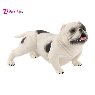 Mô Hình Chó Bull Bằng Nhựa Dễ Thương Dùng Để Trang Trí