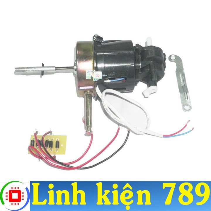 Động cơ quạt 12V bằng motor 775 dùng bạc đạn trục 5mm - Linh Kiện 789