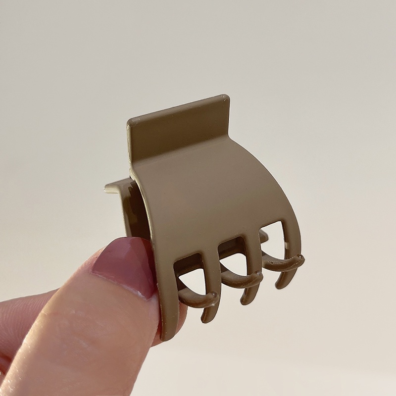 Kẹp Tóc Haiepin Hình Vuông Nhỏ Màu Trắng Dễ Thương Phong Cách Hàn Quốc Cho Nữ