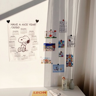 [SALE] Vải Treo Lịch 2020 - Peanuts - Snoopy