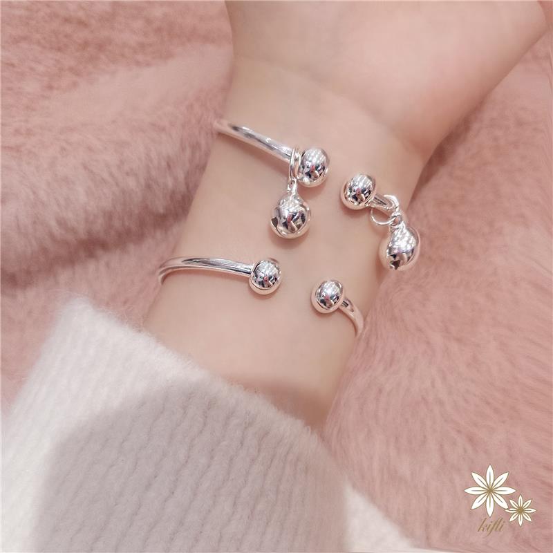 Vòng Tay Hoa Anh Đào Chuông Đơn Giản Làm Quà Tặng Sinh Nhật Cho Bạn Gái / Cặ