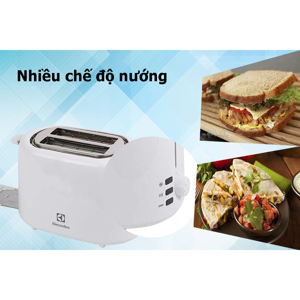 Lò Nướng Bánh Mì Electrolux ETS1303W - Hàng chính hãng