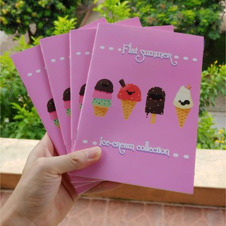 1 quyển vở Flat Summer khổ A5