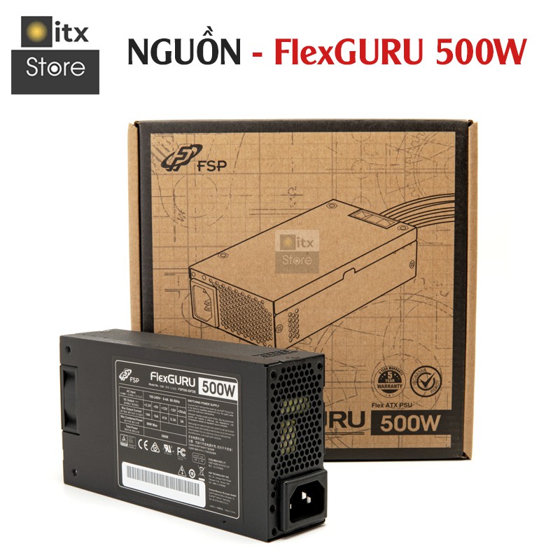 [ITX Store] - Nguồn Flex FSP GURU 500w - chính hãng BH 5 năm