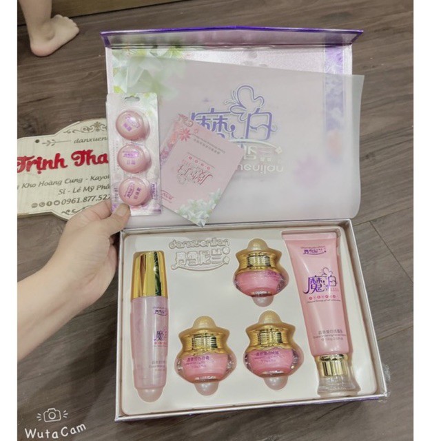 COMBO 5 BỘ SẢN PHẨM HOÀNG CUNG HỒNG
