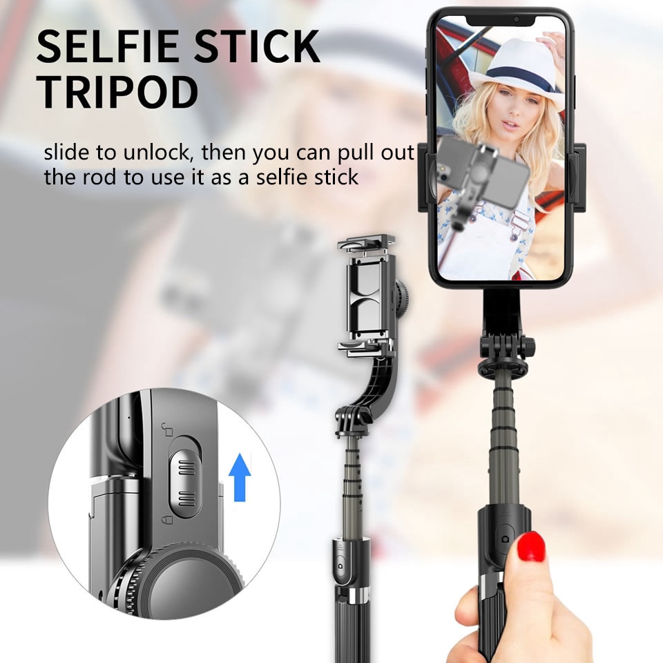 Gậy Chụp Ảnh Selfie 3 Trong 1 Kết Nối Bluetooth