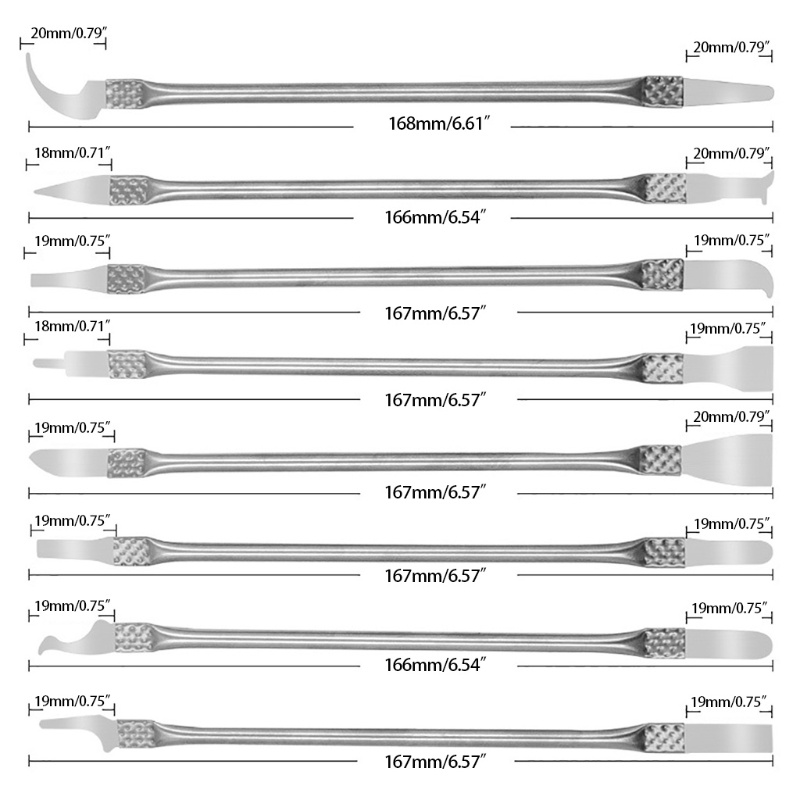 Set 8 dụng cụ mở sửa chữa máy tính bằng kim loại bền tiện lợi