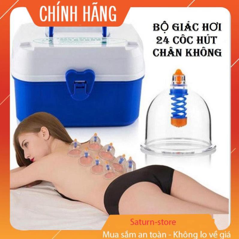 ( Giá rẻ hủy diệt) -  Bộ Giác Hơi Không Dùng Lửa(24 Phụ Kiện),Bộ Dụng Cụ Giác Hơi Hàn Quốc Cao Cấp Mua Ngay nhé