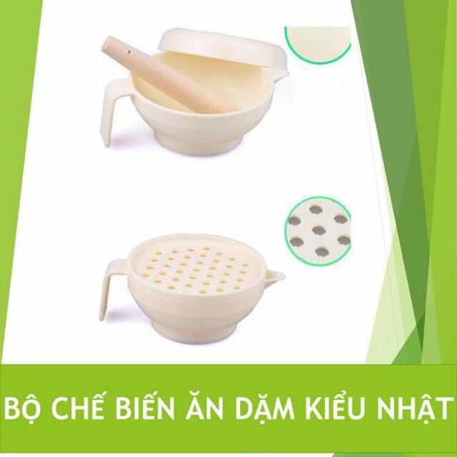 BỘ ĐỒ CHẾ BIẾN ĂN DẶM CHO BÉ