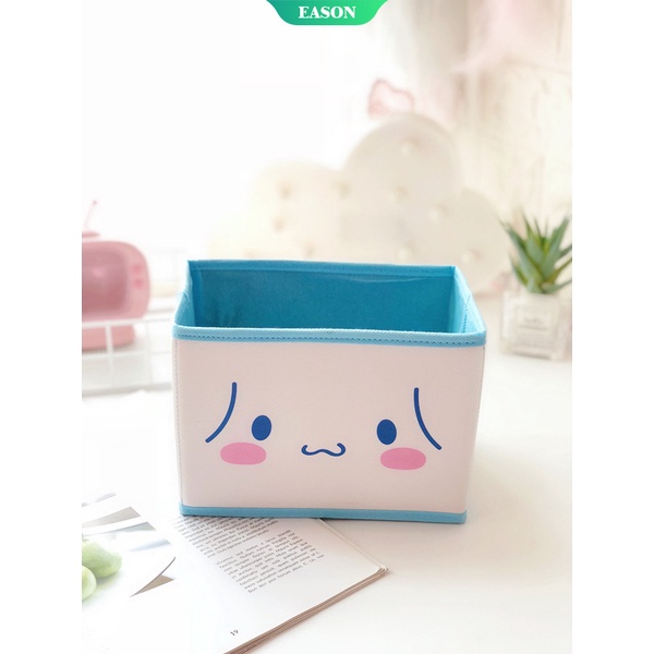 Sanrio Hộp Đựng Đồ Dùng Bằng Da Họa Tiết My Melody Dễ Thương Để Bàn Tiện Dụng