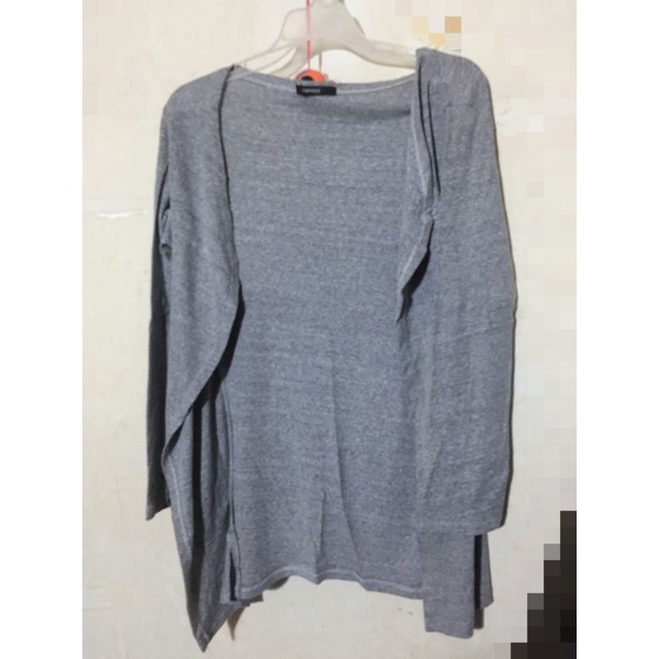 ÁO KHOÁC CARDIGAN XÁM