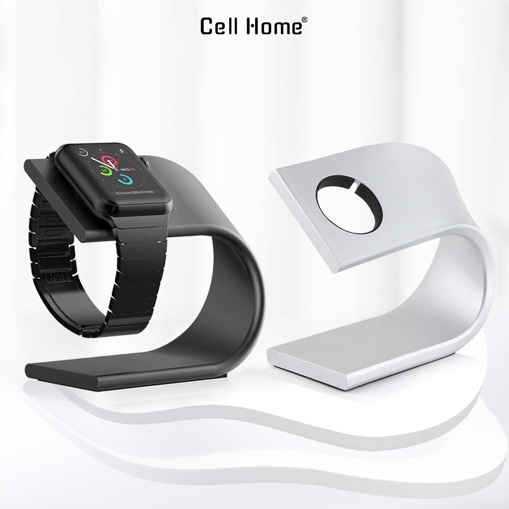 Đế Sạc Apple Watch Kiêm Giá Đỡ Dock Sạc Đồng Hồ Thông Minh Apple Watch 1/2/3/4/5/6/SE...Nhôm Cao Cấp