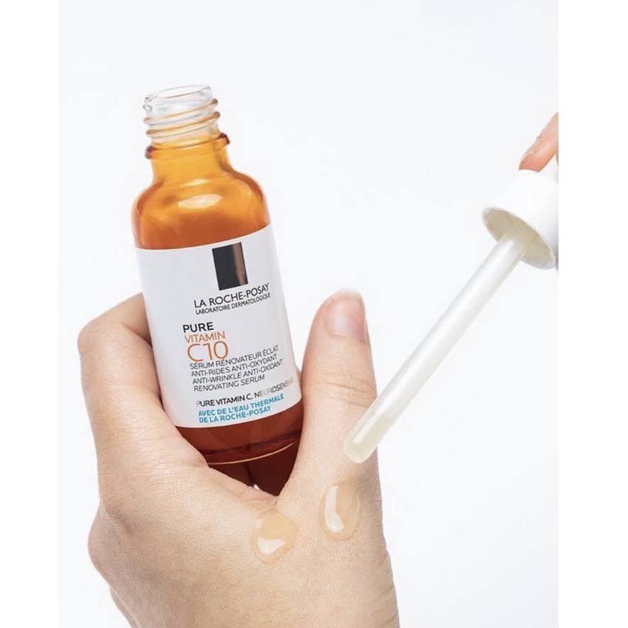 Laroche-Posay Pure VitaminC10. La roche-Posay Pure Vitamin C10 Chai 30ml Hàng Pháp