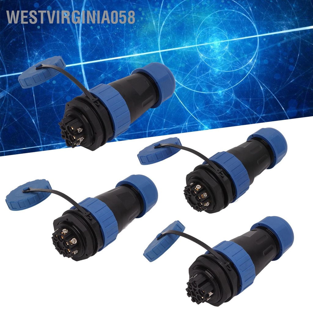 Đầu Nối Ổ Cắm 380V 45A Chống Nước Không Hàn Điện Trở Lại