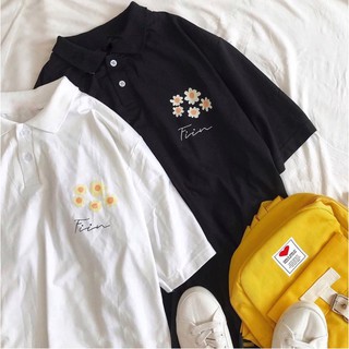Áo polo fiin tay lỡ unisex
