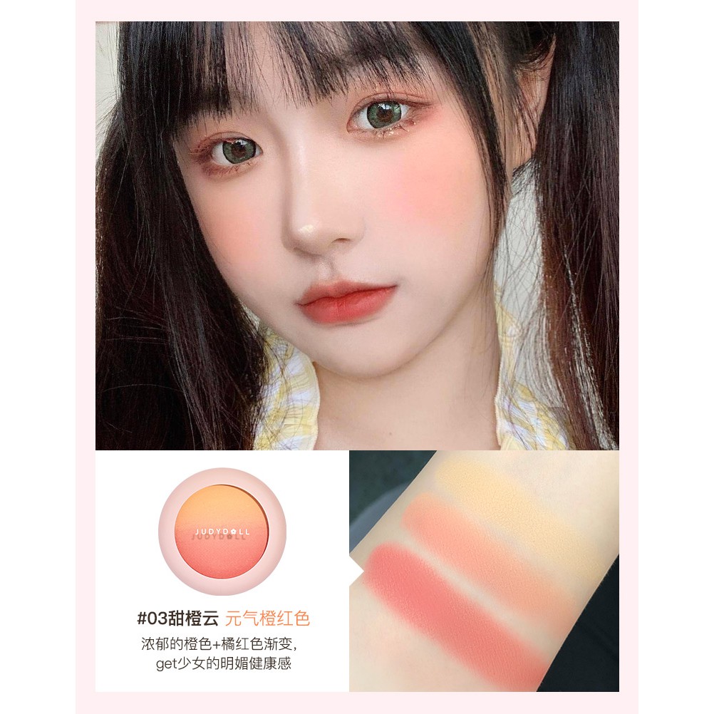 (hàng Mới Về) Phấn Má Hồng Judydoll Màu Gradient Trang Điểm Nhẹ Nhàng | BigBuy360 - bigbuy360.vn