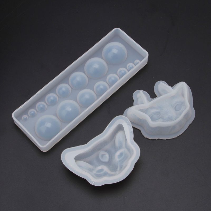 Khuôn Silicone Hình Mắt Mèo Làm Trang Sức