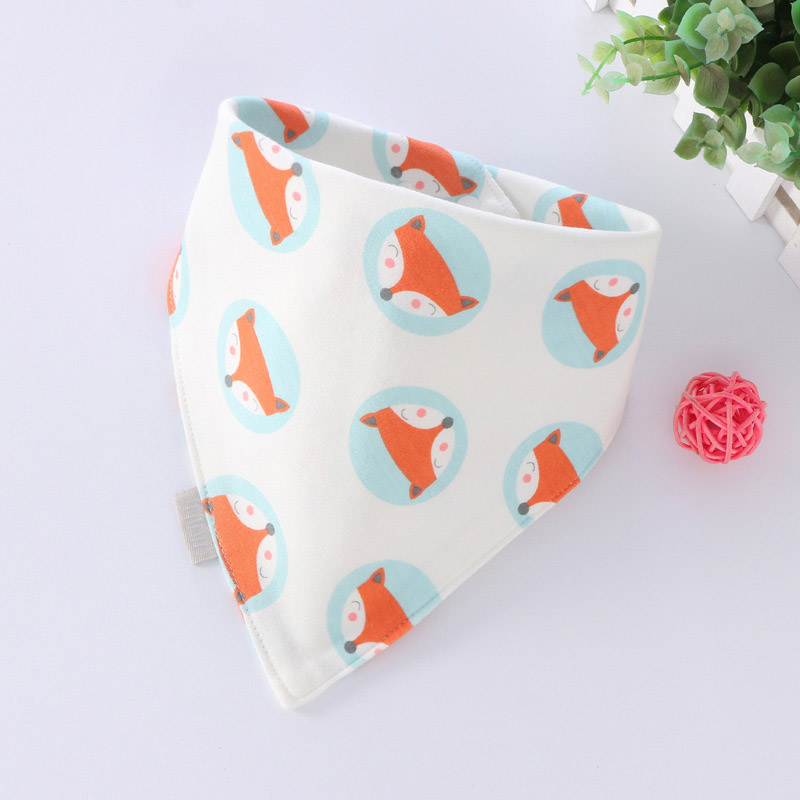 Set 5 Yếm Ăn In Họa Tiết Xinh Xắn Dành Cho Các Bé