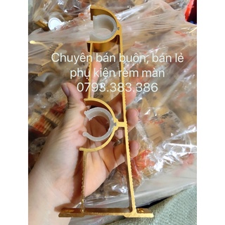 Phụ kiện rèm Trụ đỡ thanh treo rèm nhôm đúc- 1 cái (hàng TQ loại 1)