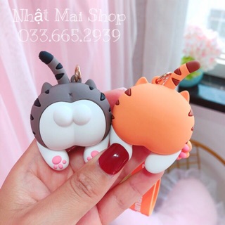 Móc khoá hình mèo dễ thương
