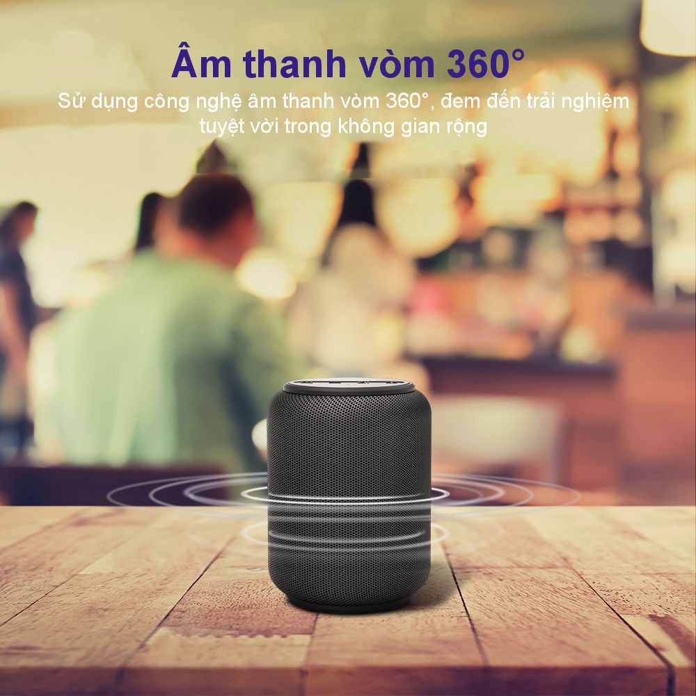 Loa Bluetooth 5.0 Tronsmart T6 Mini 360 độ, Bluetooth 5.0, pin siêu lâu