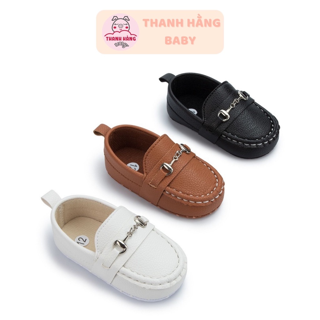 Giày Tập Đi Cho Bé , Giày Cho Bé Trai Thanh Hằng Baby Từ 11 - 13 Cm