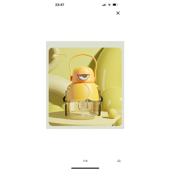 bình nước MINION có lõi lọc
